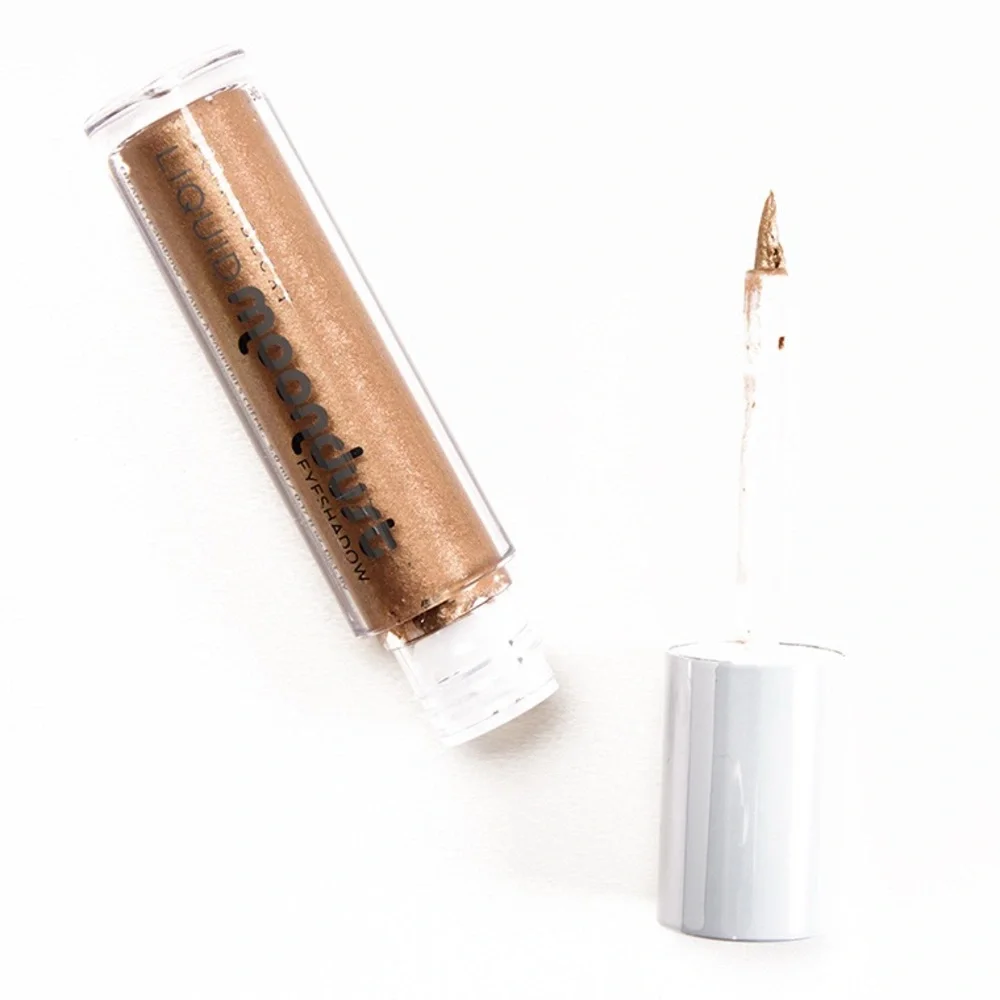 Urban Decay Liquid Moondust Metallic Eyeshadow Zap Glitter Brown New in Box